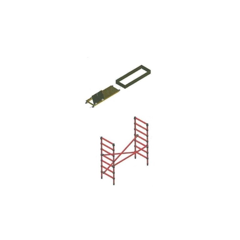 Extension pour échafaudage isolé  