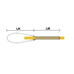 Tire-câble porteur attache U polyamide