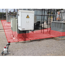 GABARIT SKY LASER Balisage de zone à risque