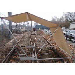 Temporärer Unterstand (Normal Tuch)