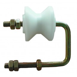 Rullo di guida con leva di fissaggio