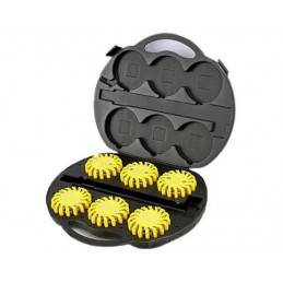 Lampade rotanti giallo