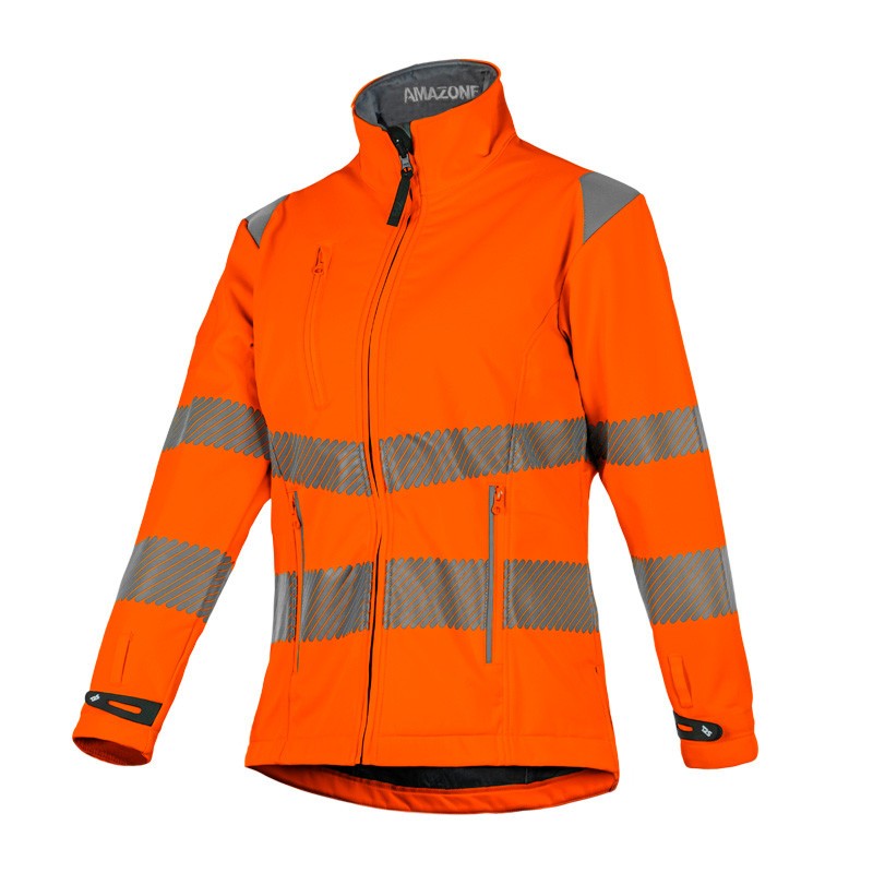 AMAZONE Softshell orange Gr. 40