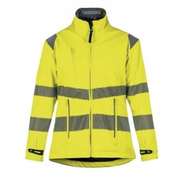AMAZONE Softshell jaune T. 40