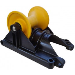 Galet de déroulage en plastique 