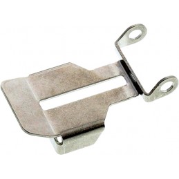 Lampensicherung aus Stahl für Bauhelme