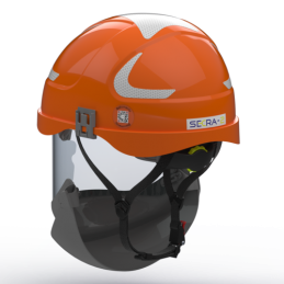 SECRA-2 E6HT Casco di protezione per elettricisti 7 kA, arancione