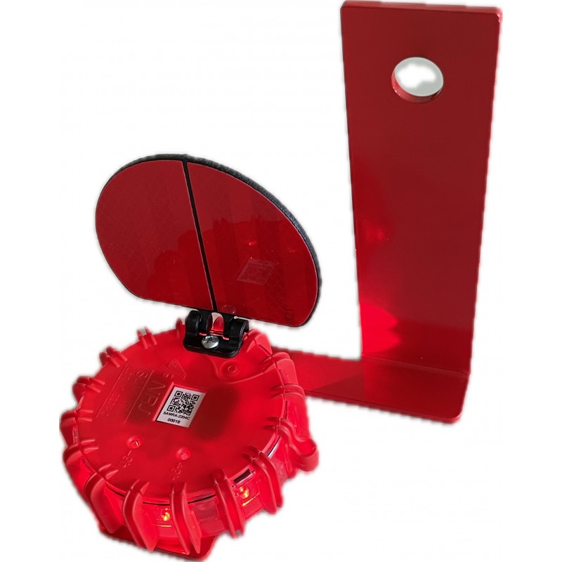 Support lampe pour cible d'arrêt