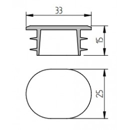 Pfropfen oval "Rollmatic"