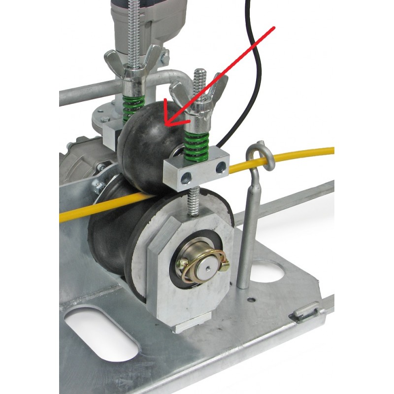 Poulie d'entrainement caoutchouc