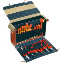 Coffre d'outils isolés 1000 V, 32 pièces