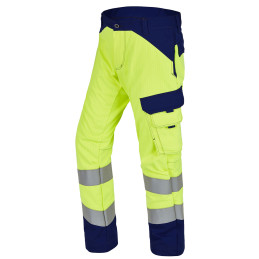 MULTISEVEN Hi-Vis Bundhose Gr. 58