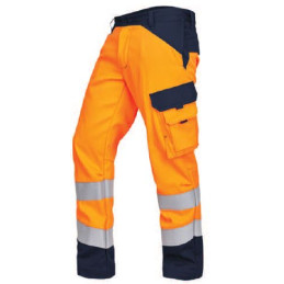 MULTISEVEN Hi-Vis Bundhose Gr. 60