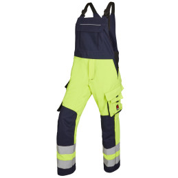 MULTI-LIGHT Hi-Vis Latzhose Gr. 58
