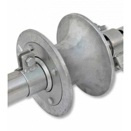 Führungsrolle aus Alu für Spannstock