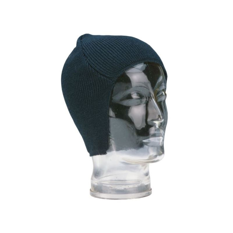 Bonnet tricoté anthracite pour l'hiver