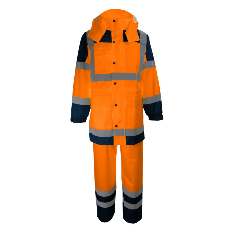 Ensemble de pluie Hi-Vis XL