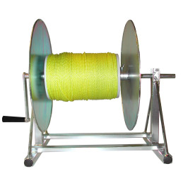 Auf- u. Abspulvorrichtung für Seil