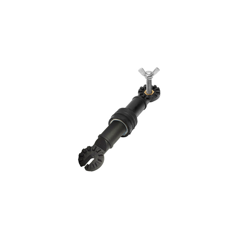 Adapter Aflex mit Gummipuffer U männlich - weiblich