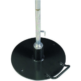 Socle pour piquet de fixation