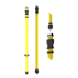 Perche emboîtable 2 éléments 3 m 225 kV