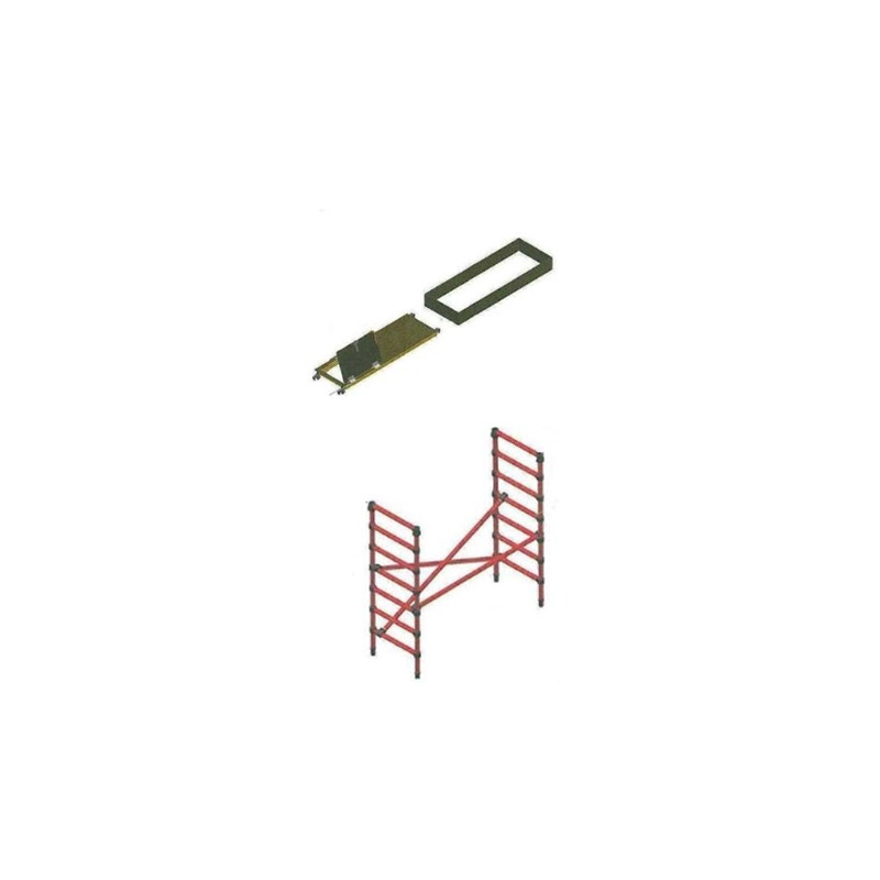 Extension pour échafaudage isolé  