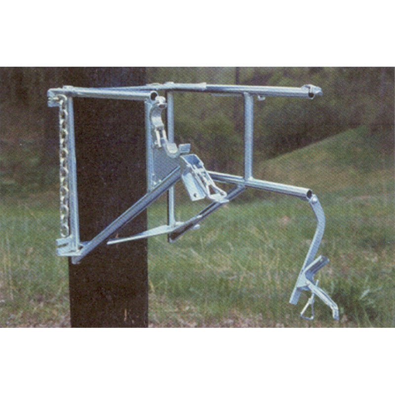 Fixation poteau inclus transmission 