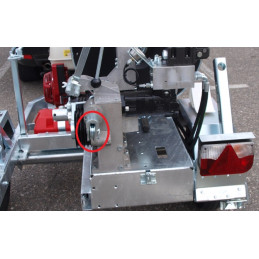 Kit puleggia guida - albero - perno