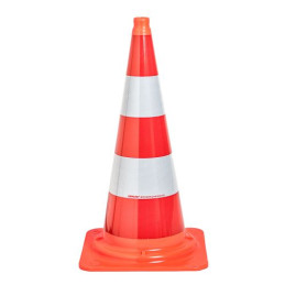 Cono stradale retroriflettente R2