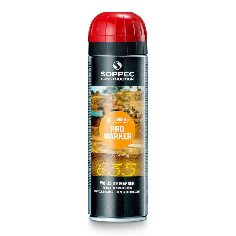 Spray de marquage "PROMARKER" Rouge