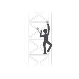 ABSORBICA-Y MGO (EU) Cordino doppio con assorbitore di energia