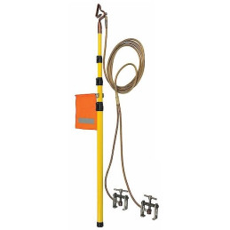 TES1570S Asta telescopica di messa a terra