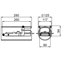 M170 Contact magnétique de mise à la terre