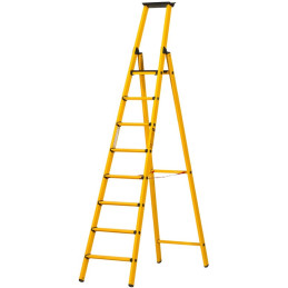 TIPO230 Scala con pattaforma in Vetroresina e plastica