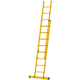 TYP212 Schiebeleiter 2-teilig aus Fiberglas-Kunststoff (GFK)