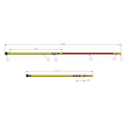 PPOL-COMPACTE Asta telescopica 2 m 72 kV