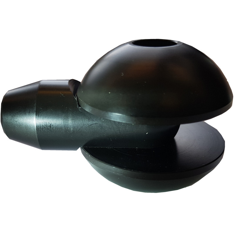 Ogive à roulette M12 en plastique