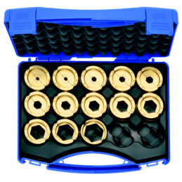 Set de matrices 6 pans DIN 6-300 mm²