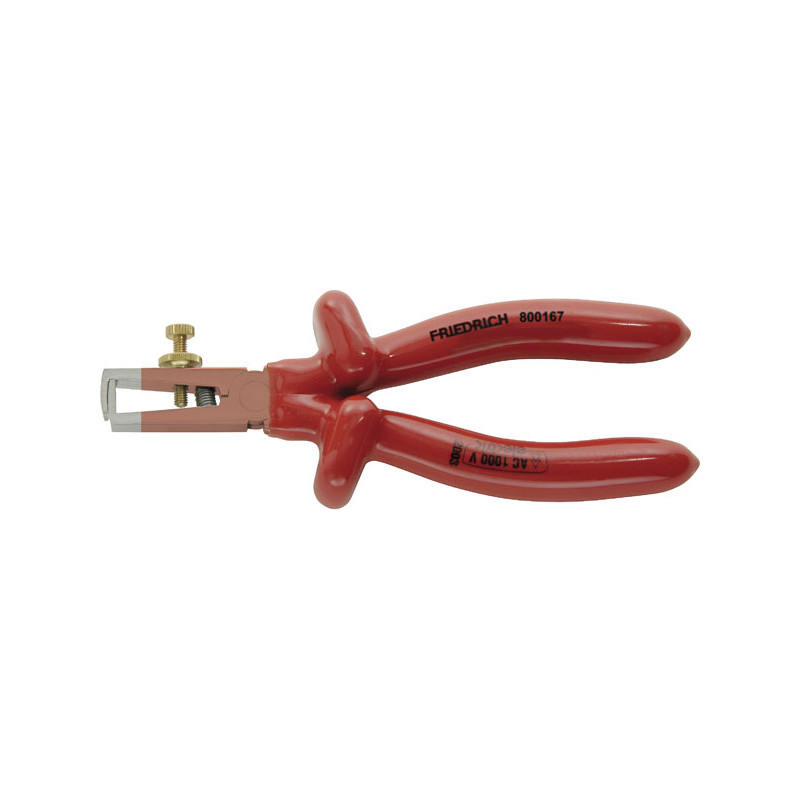 Pinza spelafili compl. isolato 160 mm 1000 V