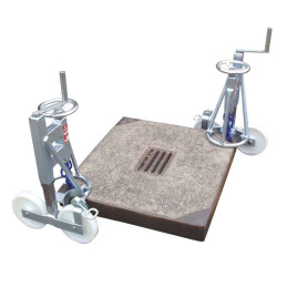 Schachtdeckelheber fahrbar