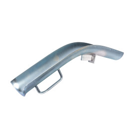 Scivolo proteggicavo con maniglia e aletta d’arresto Ø 80 mm