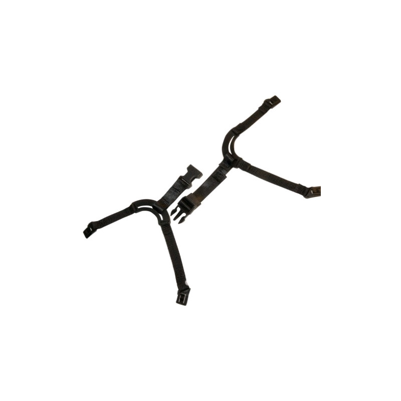 Jugulaire 4 points fixation 