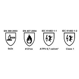 Sottoguanti Classe 1 T. 9/10