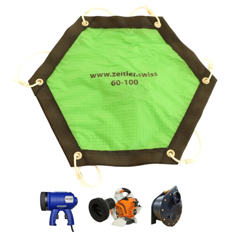 Parachute de soufflage 