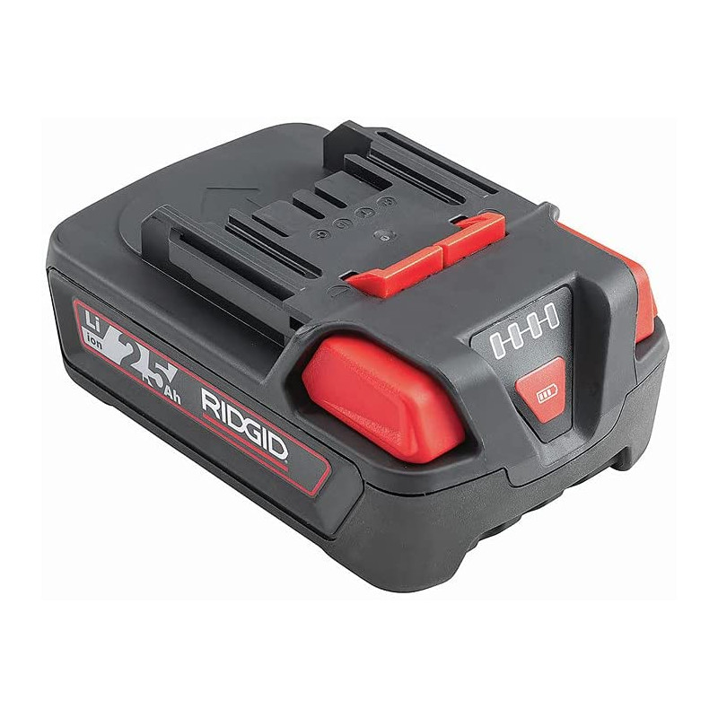 Ridgis Batteria 18 V Litio 2,5 Ah Li-WORLD