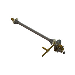 Achse mit Scheibenbremse