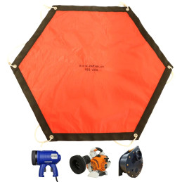 Parachute de soufflage 