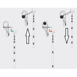 Crochet de suspension isolé