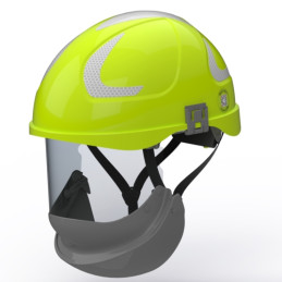 SECRA-2 E6HT Casco di protezione per elettricisti 7 kA, giallo