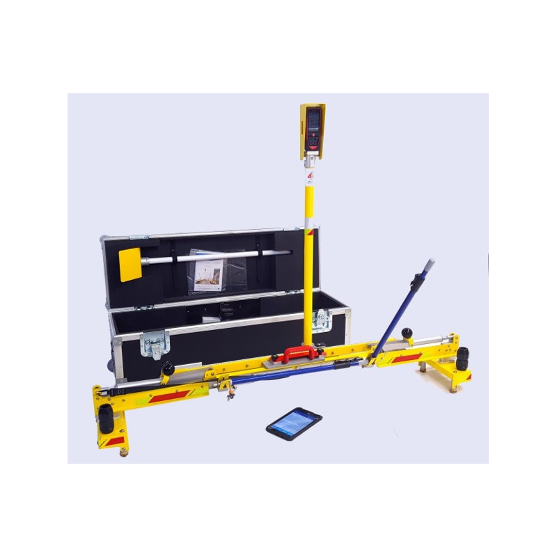 RLAHD Règle laser autocentrée hauteur et désaxement